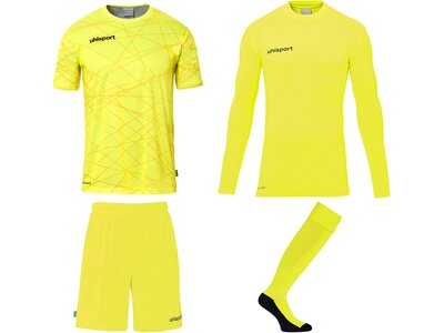 UHLSPORT Herren Prediction Torwart Set Gelb