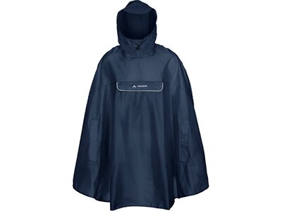 VAUDE Valdipino Poncho Blau