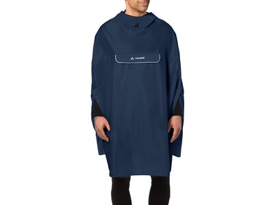 VAUDE Valdipino Poncho Blau