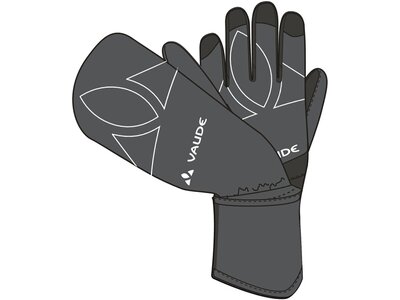 VAUDE Herren Handschuhe La Varella Gloves Schwarz