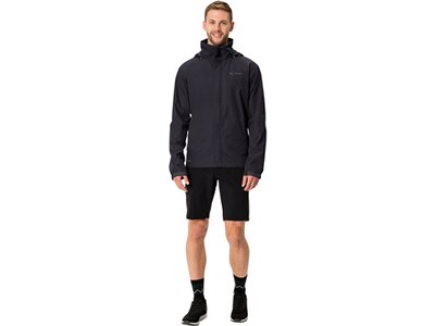 Herren Funktionsjacke VAUDE Herren Kapuzen Jacke Escape Light Schwarz
