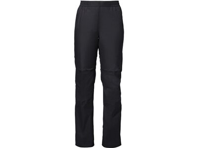 VAUDE Damen Rad Regenhose Drop Pants II Schwarz