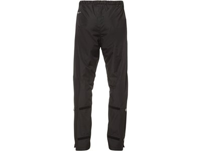 VAUDE Herren Fahrrad-Regenhose "Fluid Pants II" Schwarz