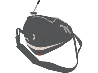 VAUDE Off Road Bag S schwarz