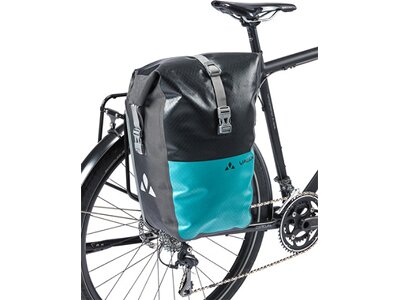Fahrradtasche Aqua Back Color Single Schwarz