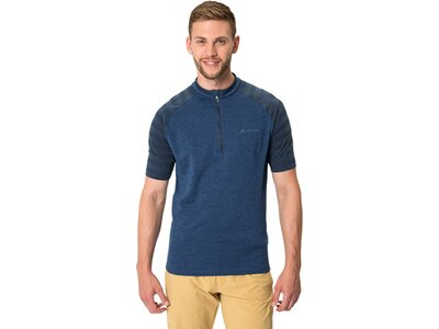 Herren Shirt VAUDE Herren Radsportshirt Tamaro Kurzarm Blau