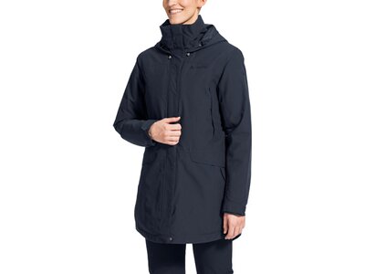 VAUDE Damen Skomer Wool Parka Blau