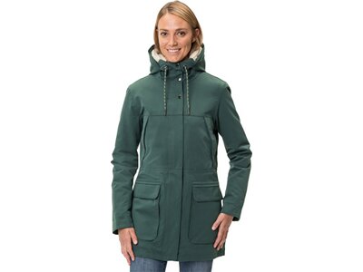VAUDE Damen Manukau Parka II Grün