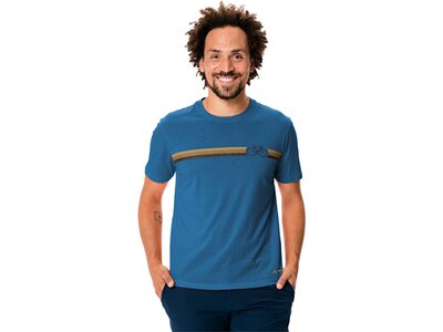 Herren Shirt Me Cyclist T-Shirt V Blau