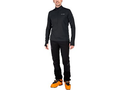 VAUDE Herren Livigno Halfzip II schwarz