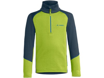 VAUDE Kinder Livigno Halfzip Grün