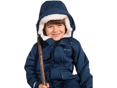 VAUDE Kinder Manukau Parka Blau