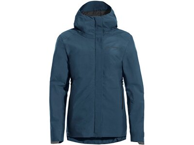 VAUDE Damen Cyclist Warm Rain Jacket Blau