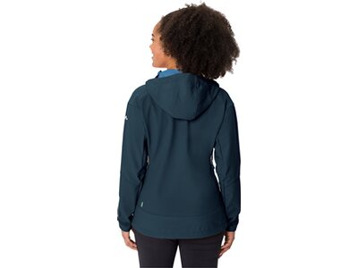 VAUDE Damen Funktionsjacke Wo All Year Elope Softshell Jacket Blau