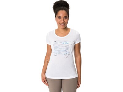 Damen Shirt Wo Skomer Print T-Shirt II Grau