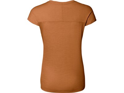 Damen Shirt Wo Tekoa Wool T-Shirt Braun