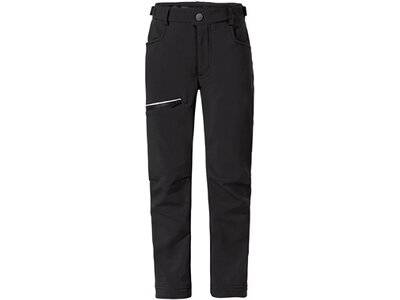 VAUDE Kinder Tight Kids Qimsa Softshell Pants schwarz