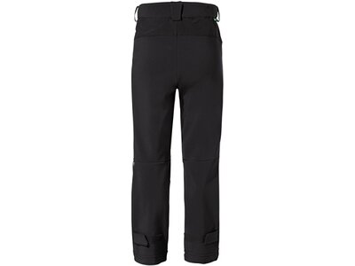 VAUDE Kinder Tight Kids Qimsa Softshell Pants schwarz