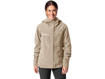 VAUDE Damen Funktionsjacke Wo Yaras Warm Rain Jacket Braun