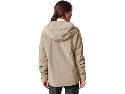 VAUDE Damen Funktionsjacke Wo Yaras Warm Rain Jacket Braun
