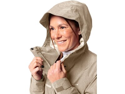 VAUDE Damen Funktionsjacke Wo Yaras Warm Rain Jacket Braun