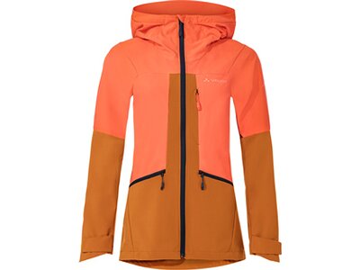 VAUDE Damen Funktionsjacke Wo Monviso Softshell Jacket Orange