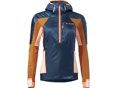 VAUDE Damen Funktionsjacke Wo Larice Halfzip Jacket Blau