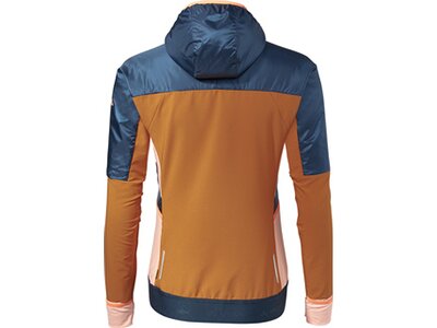 VAUDE Damen Funktionsjacke Wo Larice Halfzip Jacket Blau