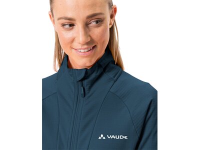 VAUDE Damen Unterjacke Wo Monviso Fleece FZ Jacket II Blau