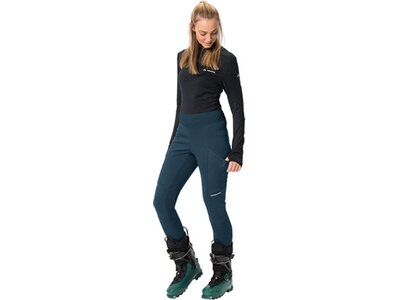 VAUDE Damen Tight Wo Larice Tights Blau