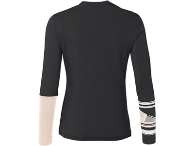 VAUDE Damen Unterhemd Wo Monviso Wool LS T-Shirt schwarz