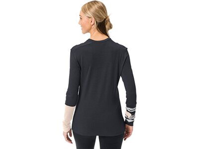 VAUDE Damen Unterhemd Wo Monviso Wool LS T-Shirt schwarz