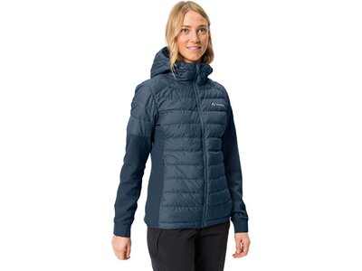 VAUDE Damen Funktionsjacke Wo Elope Hybrid Jacket Blau