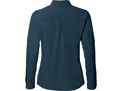VAUDE Damen Bluse Wo Farley Stretch Shirt Blau