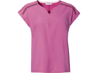 VAUDE Damen Shirt Wo Skomer V-Neck T-Shirt II Pink