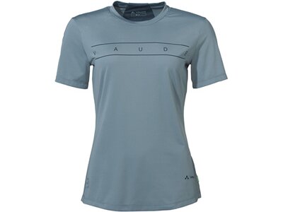 VAUDE Damen Shirt Wo Qimsa Logo Shirt Grau