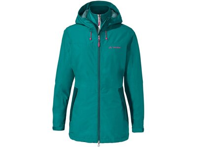 VAUDE Damen Doppeljacke Wo Valsorda 3in1 Jacket Blau