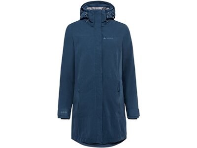 VAUDE Damen Funktionsjacke Wo Skomer Wool Parka II Blau