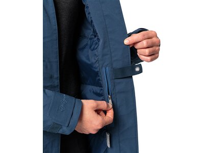 VAUDE Damen Funktionsjacke Wo Skomer Wool Parka II Blau