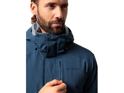 VAUDE Herren Funktionsjacke Me Idris Wool Parka II Blau