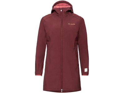 VAUDE Damen Funktionsjacke Wo Moena Softshell Parka Braun