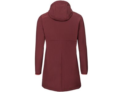 VAUDE Damen Funktionsjacke Wo Moena Softshell Parka Braun