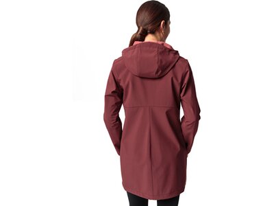 VAUDE Damen Funktionsjacke Wo Moena Softshell Parka Braun