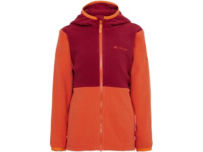VAUDE Kinder Unterjacke Kids Pulex Hooded Jacket II rot