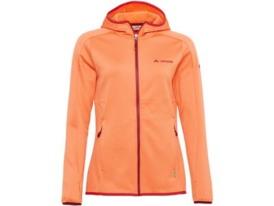 VAUDE Damen Unterjacke Wo Valsorda Fleece Hoody Orange