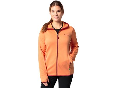 VAUDE Damen Unterjacke Wo Valsorda Fleece Hoody Orange