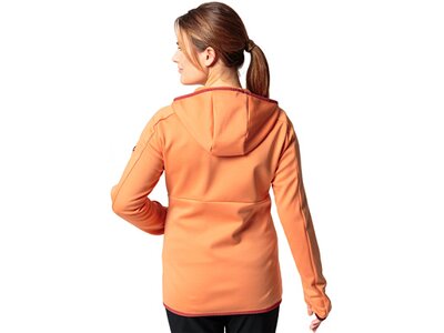 VAUDE Damen Unterjacke Wo Valsorda Fleece Hoody Orange