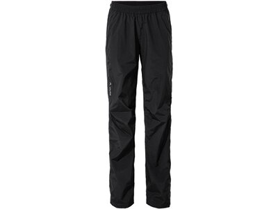 VAUDE Damen Regenhose Wo Yaras Rain Zip Pants IV schwarz