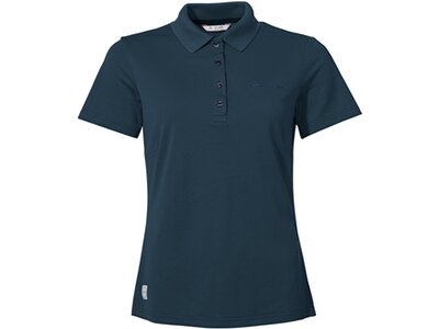 VAUDE Damen Polo Wo Essential Polo Shirt Blau