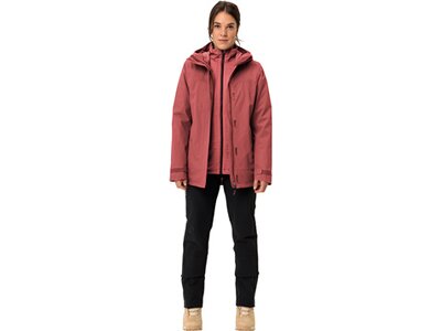 VAUDE Damen Doppeljacke Wo Neyland 3in1 Jacket rot